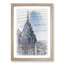 One Liberty Place in Philadelphia in Abstract - Picture Frame Graphic Art Print-55723866-55723868