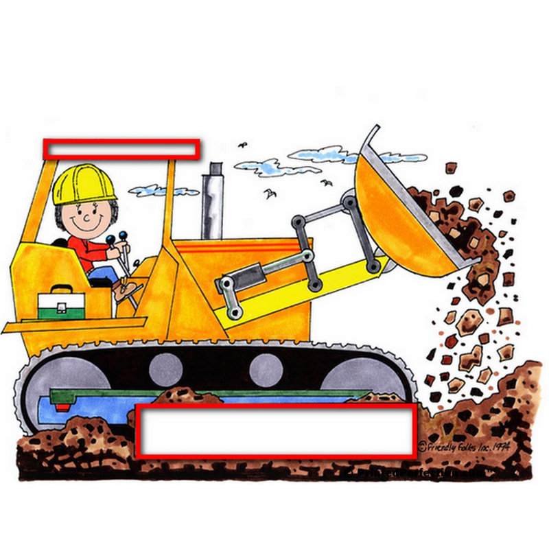 Ornement de Noël personnalisable pour bulldozer, Oui