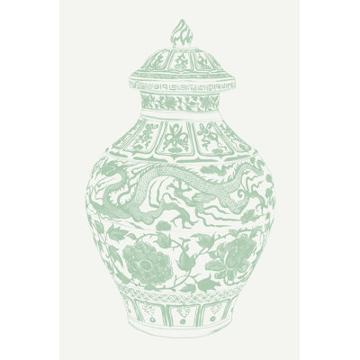 Cresco " Mint Vases II " by Melissa Wang
