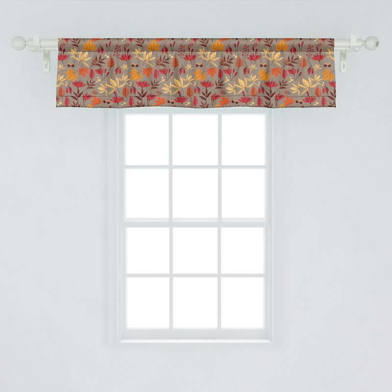 Multicolore ombre et multicolore 54 po x 12 po Ambre