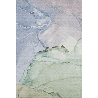 Premium Machine Washable Otte AMF1783 Modern Rug