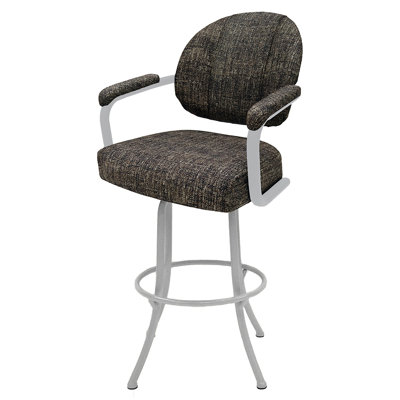 Tabouret de bar pivotant à confetti Fiorito