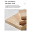Fauteuil d'appoint français de style français rétro, structure en bois massif, tissu jacquard, conception sans accoudoirs pour la maison