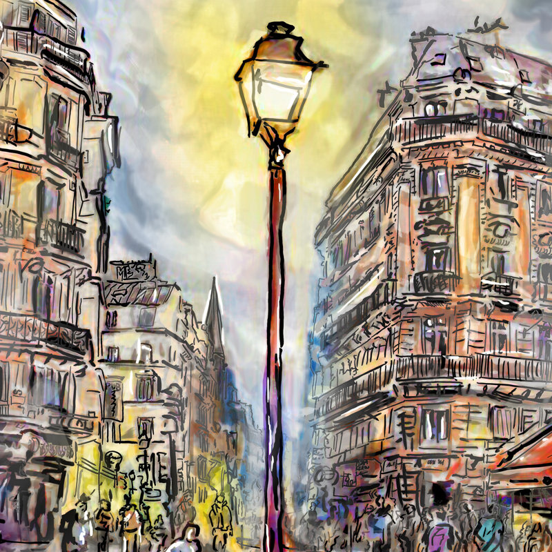 «Paris Photo Quality», impression d'art mural, H 8 po x l 10 po x P 0,10 po