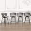 Tabouret de comptoir pivotant 25,39 po Warnie-797319143-788664752-788664765