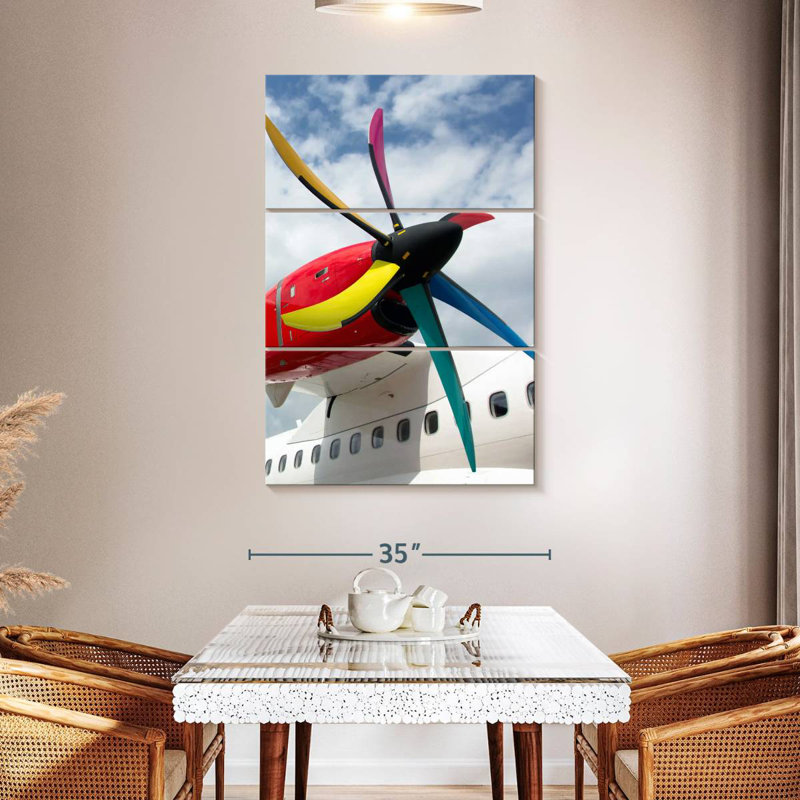 Mehar Multicolored Airplane Propeller