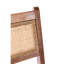 2 pièces de chaises de cuisine en bandes tissées en cuir - similicuir à double couture 18 po K / j, bois massif stable, chaise à l'allure moderne, côté salon contemporain
