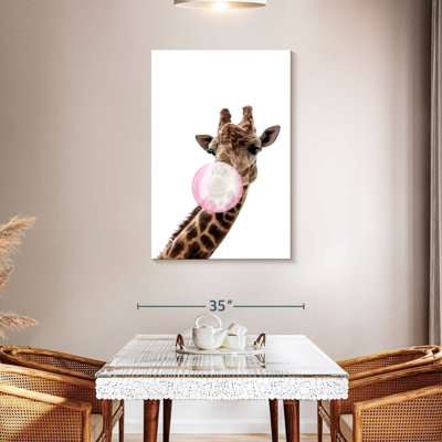 Girafe à bulles