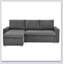 Canapé-lit convertible polyvalent avec rangement et housses amovibles lavables pour le confort du salon-1097321663