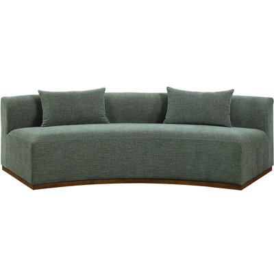 Avanti 104" Chenille Fabric Upholstered Sofa