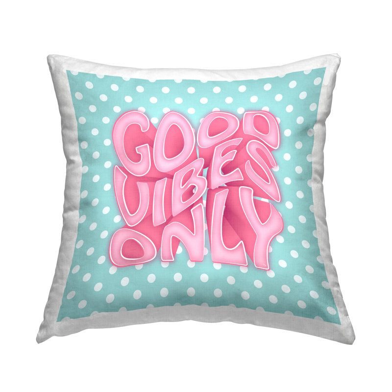 Polka Dots Throw Pillow