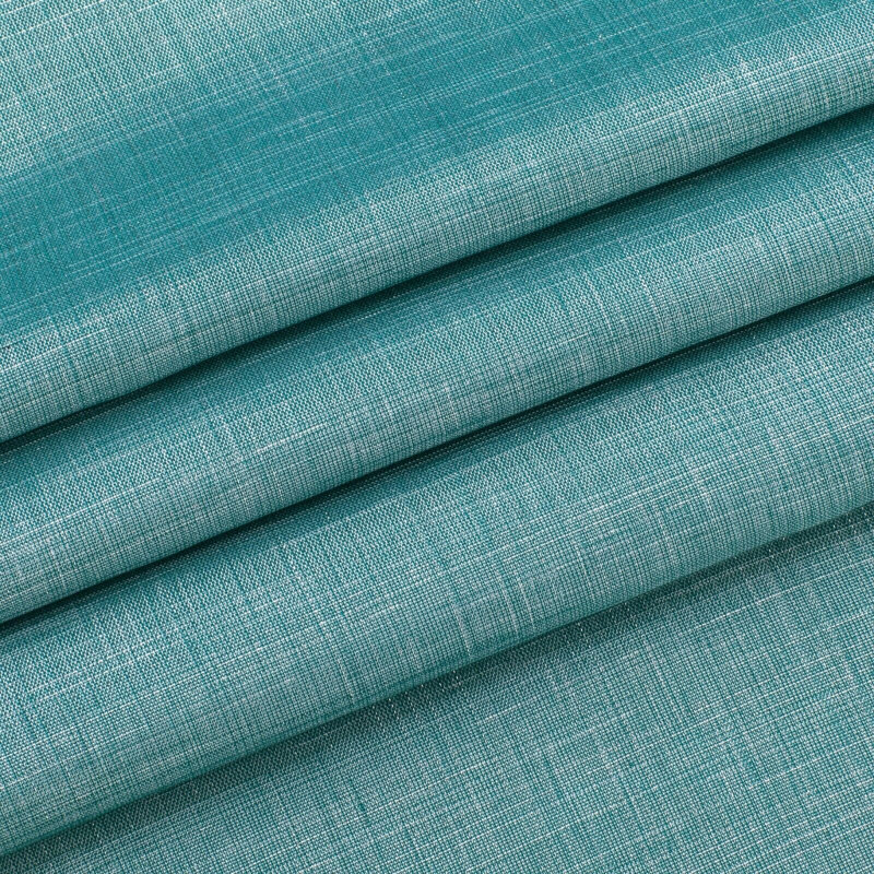 Ramsay Semi Sheer Curtain Pair, Aqua