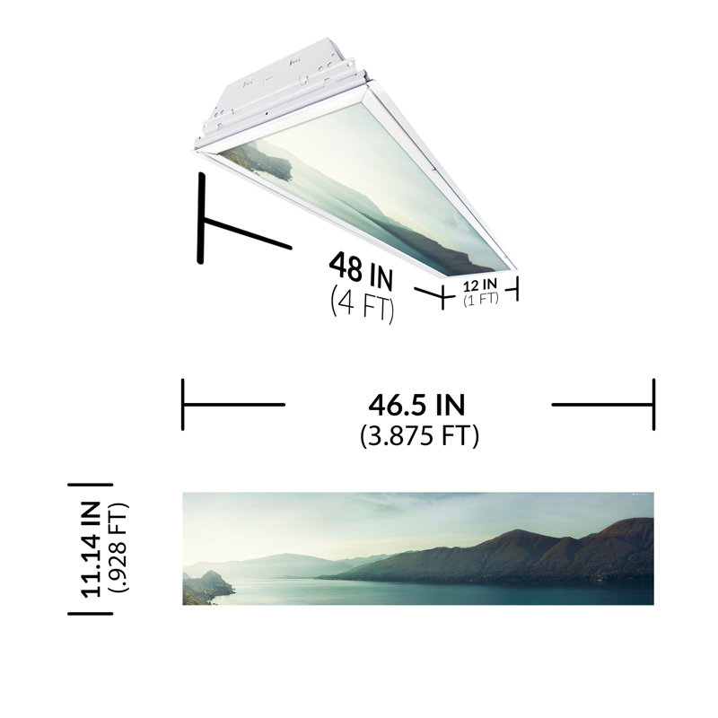 Housse de luminaire décoratif polyvalente Landscape