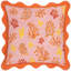 Coral Abstract Square Throw Cushion-104451834