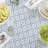 Otsburg Rectangular Geometric Cotton Twill Tablecloth