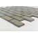 Landscape 1 in. x 2 in. Translucent Glass Plastic Face Mounted Brick Mosaic Designer Pool Tile
