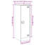 Alyda Steel Accent Cabinet-893228395