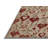 Machine Washable Botanical Gray Area Rug-654668407
