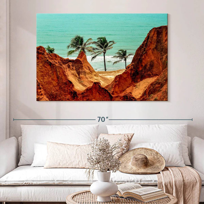 Gillard Jericoacoara Beach Coast, H 34 po x l 51 po