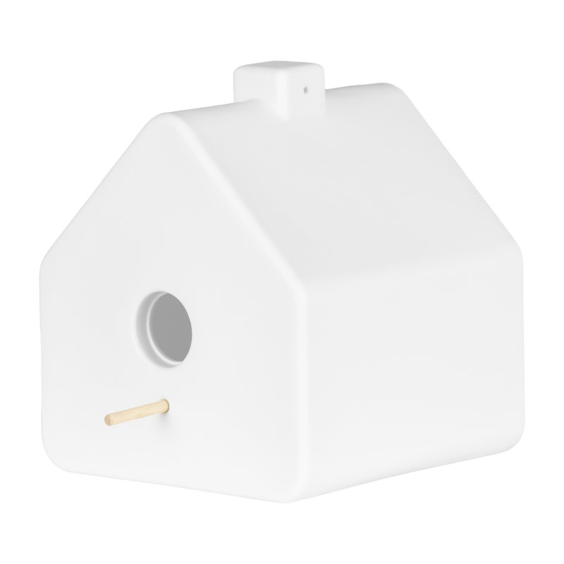 Dalya Decorative Bird House Or Cage, White