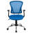 Mid-Back Mesh Swivel Task Office Chair with Chrome Base and Arms-1829379107