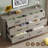 Extra-Wide 6-Drawer Dresser with Reinforced Frame, MDF Storage with Metal Handles & Anti-Tip for Bedroom Living Room Hallway-266768689