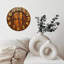 Horloge murale rustique