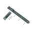 Charnière de porte simple h 6,5 po x l 18,5 po