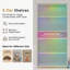 Vitrine 65 po H, vitrine 5 niveaux, bibliothèque avec lumières RVB-1990759776