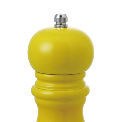 Enameled Rubberwood Salt/Pepper Mill