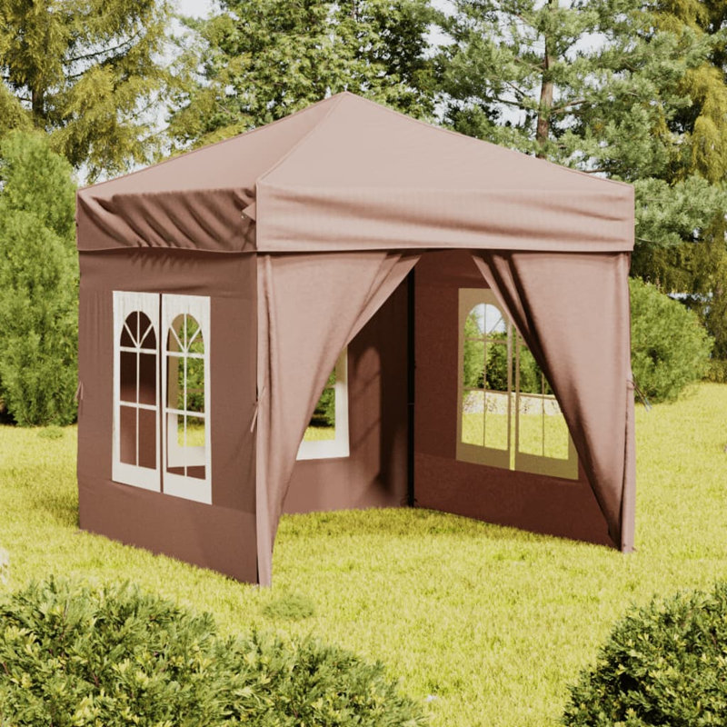 Alery 2m x 2m Steel Patio Gazebo, Taupe