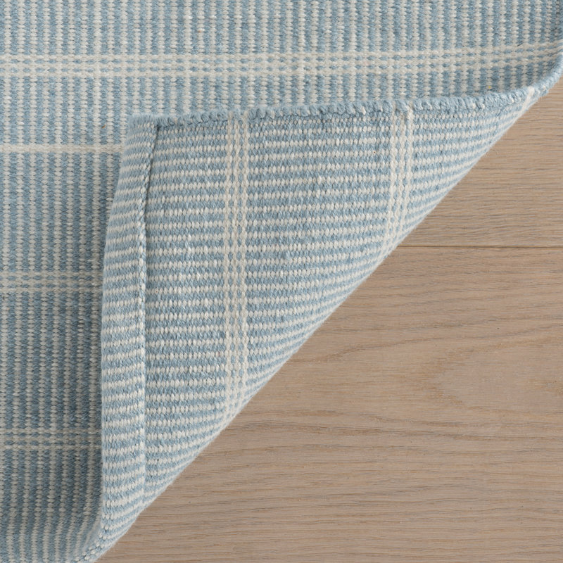 Samson Handwoven Indoor/Outdoor Rug, Blue, Rectangle 7'6" x 9'6"