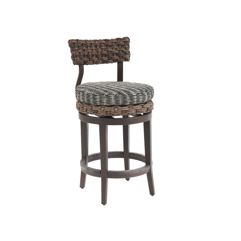 Tabouret de bar avec coussin Kilimanjaro, 27"
