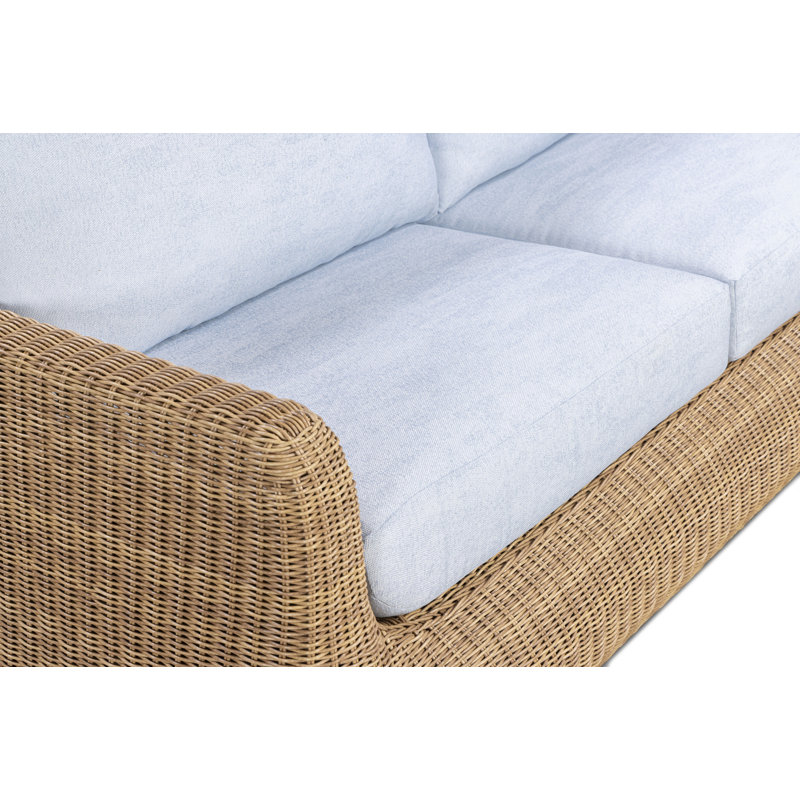 Dana Light Blue Outdoor Sofa