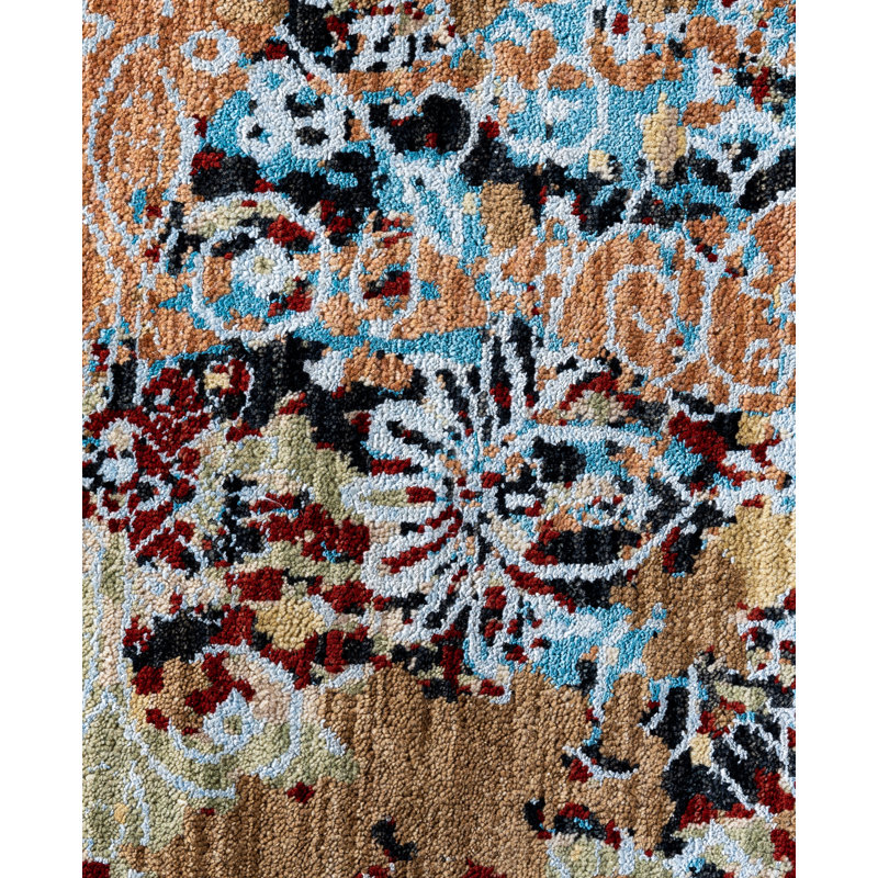 Overdyed One-of-a-Kind 8' 2" X 10' 2" Hand Knotted Area Rug