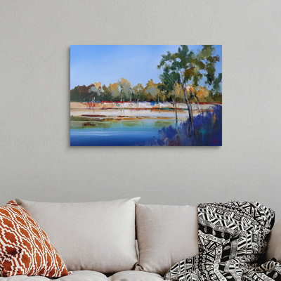 " Late Night, The Murray 2 " by Craig Trewin Penny Painting Print