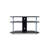 Baxton Studio Contemporary Home Furniture Table in Black and Silver with 23.2" H