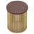 Cognac Top/Gold Base