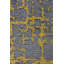 Rapture Gray/Yellow Abstract Luxury Area Rug-68867728