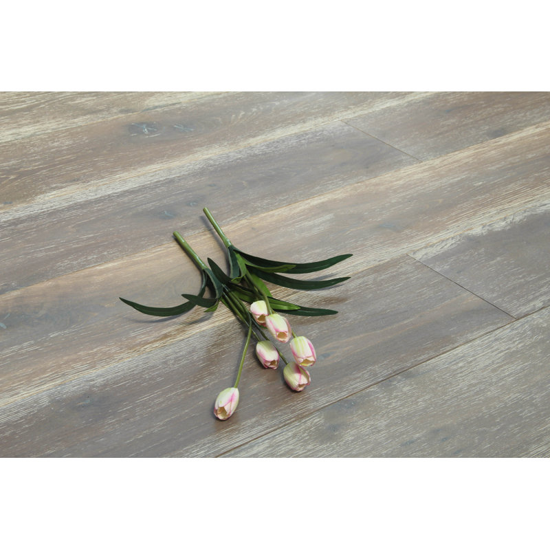 Oak 24cm W Hardwood Flooring, White Wood