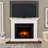 Kennedy 56" Grand Corner Electric Fireplace by Real Flame-35980569