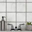 Carreau de porcelaine rétro pour mur et plancher 6 po x 6 po Barcelona-888323152