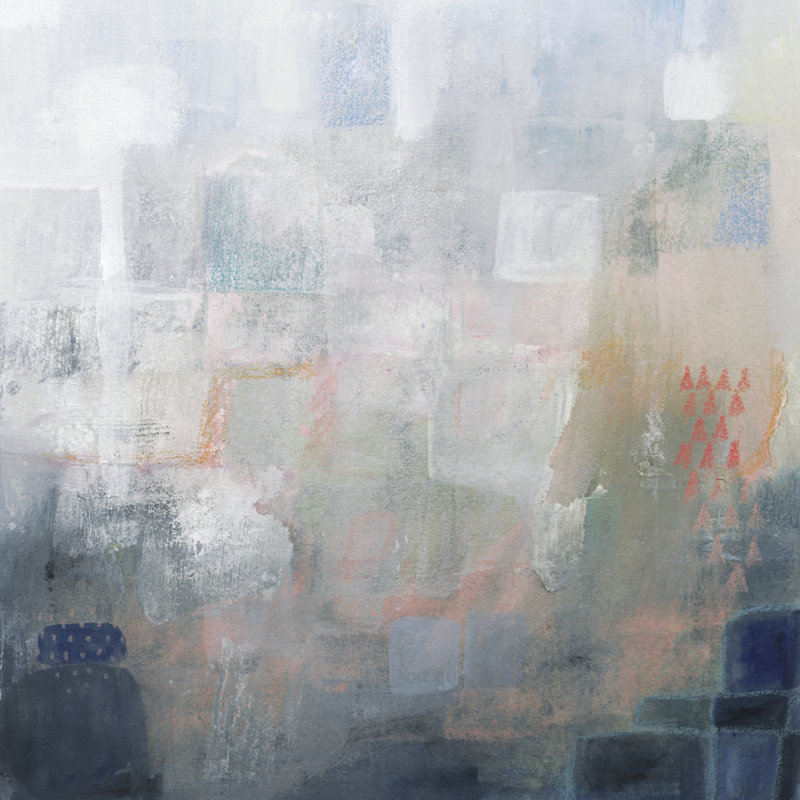 Boulder Coast II by Victoria Borges - Wrapped Canvas Painting, 51cm H x 51cm W