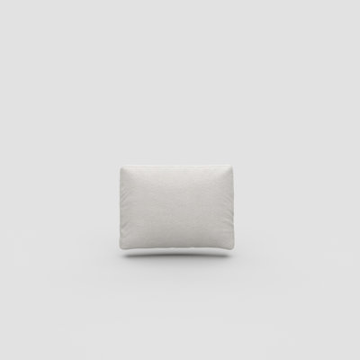 Single back pillow
