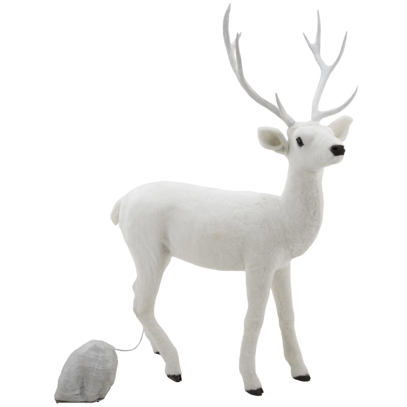 Cerf des neiges mécanique, moyen - 45 X 66 pouces