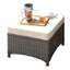 Ensemble de conversation en osier / rotin pour 5 personnes avec coussins et table basse-1649128575