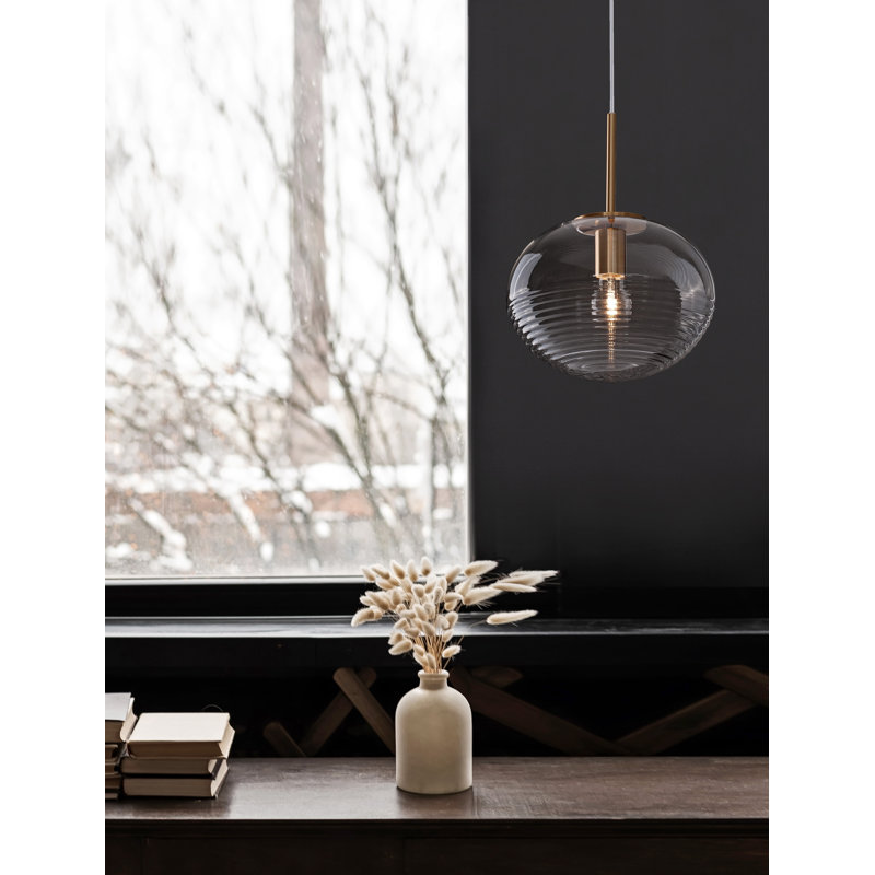 1 - Light Gold Sphere Pendant