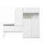 Armoire de rangement pour 18 paires de chaussures avec banc-2005884149