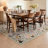 Floral Vintage Washable Beige 6X9 Area Rug with Non Slip Backing - Low Pile Durable Carpet for Living Room, Bedroom, Dining Room or Office Decor-1157535023