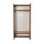 Kenna 2 Door Manufactured Wood Wardrobe